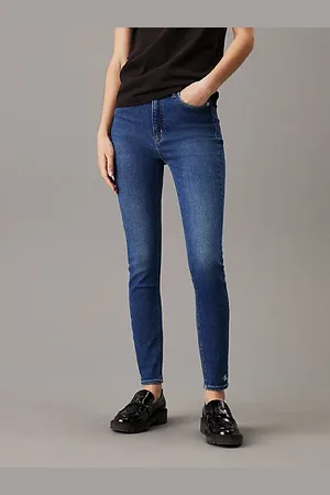 Calvin Klein High Rise Super Skinny Jeans alla caviglia