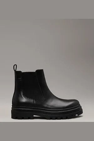 Calvin Klein Stivaletti lug in pelle