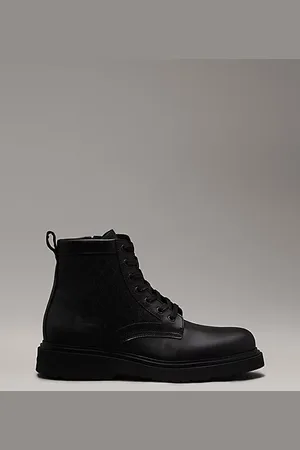 Calvin Klein Stivali in pelle con logo
