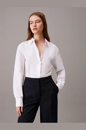 Calvin Klein Camicia in popeline di cotone