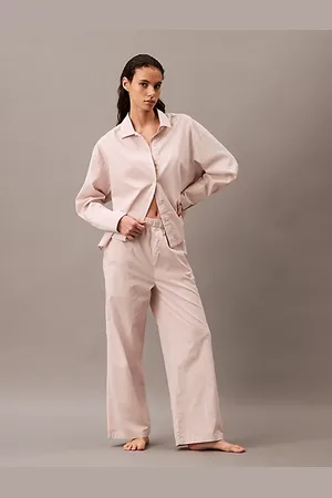 Calvin Klein Pantaloni pigiama in popeline di cotone
