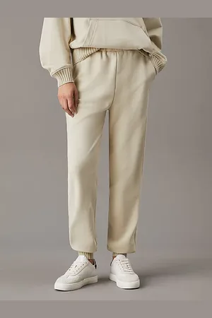 Calvin Klein Pantaloni da tuta in spugna di cotone