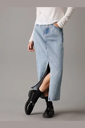 Calvin Klein Maxi gonna di jeans