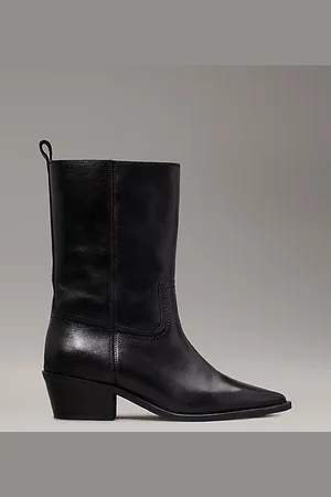 Calvin Klein Stivali da cowboy in pelle