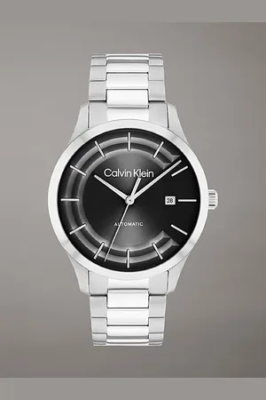 Calvin Klein Orologio automatico con cinturino con maglie a H - CK Iconic