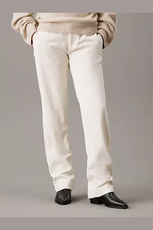 Calvin Klein Pantaloni dritti di velluto a coste