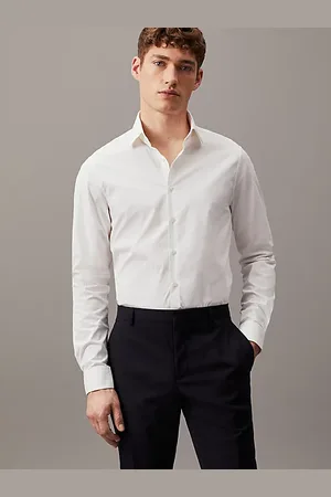 Calvin Klein Camicia formale in popeline slim