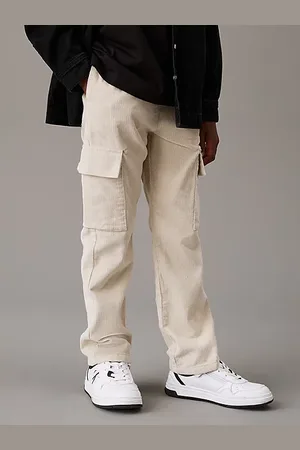 Calvin Klein Pantaloni cargo di velluto a coste