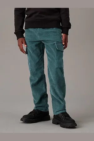 Calvin Klein Pantaloni cargo di velluto a coste