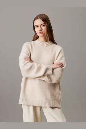 Calvin Klein Maglione in misto lana taglio relaxed