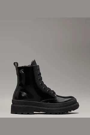 Calvin Klein Stivali stringati con zip bambino