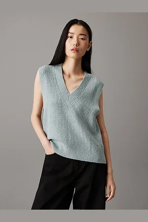Calvin Klein Gilet a costine bouclé