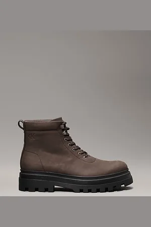Calvin Klein Stivali lug invernali in pelle