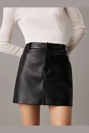 Calvin Klein Minigonna in ecopelle