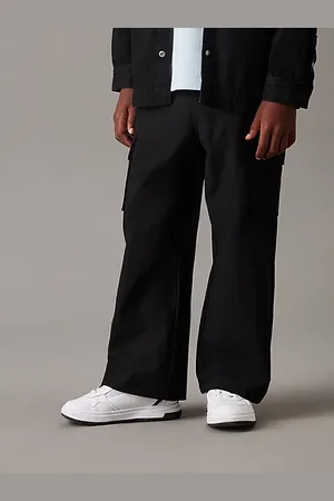 Calvin Klein Pantaloni da tuta da skater a gamba larga