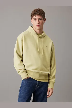Calvin Klein Felpa con cappuccio in spugna di cotone