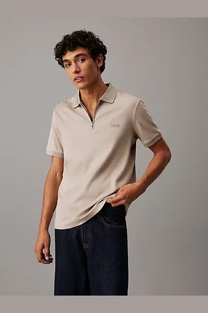Calvin Klein Polo con collo con zip