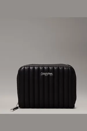 Calvin Klein Portafogli con zip integrale trapuntato
