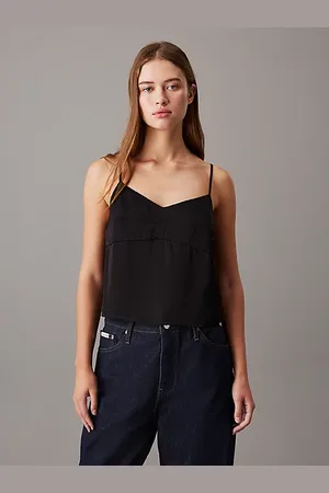 Calvin Klein Canotta bustier in satin