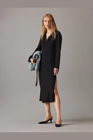 Calvin Klein Tubino con pannello trasparente