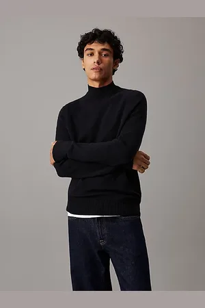 Calvin Klein Maglione con collo a lupetto in lana