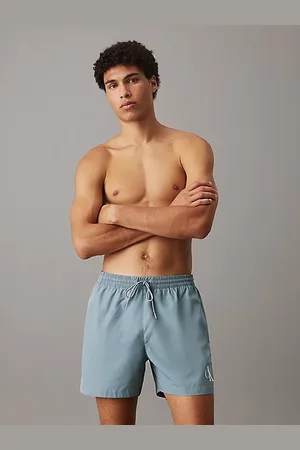 Calvin Klein Pantaloncini da bagno con cordoncino medio - CK Monogram