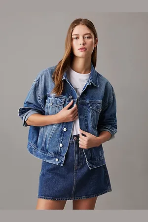 Calvin Klein Giubbotto di jeans a sacchetto