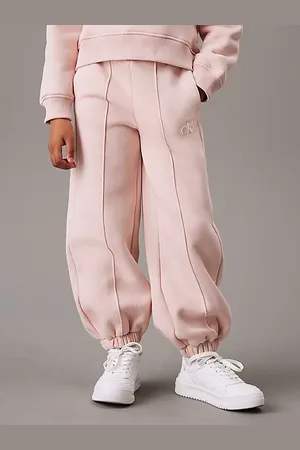 Calvin Klein Pantaloni da tuta in felpa taglio relaxed