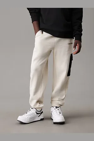 Calvin Klein Pantaloni da tuta a righe grosse colorate taglio relaxed