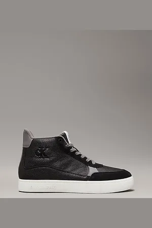 Calvin Klein Sneaker a collo alto in pelle
