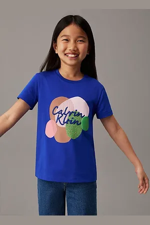 Calvin Klein T-shirt con grafica multicolor taglio relaxed