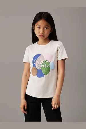 Calvin Klein T-shirt con grafica multicolor taglio relaxed