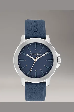 Calvin Klein Orologio con quadrante audace e cinturino in silicone