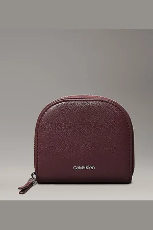 Calvin Klein Portafoglio con zip integrale curvo