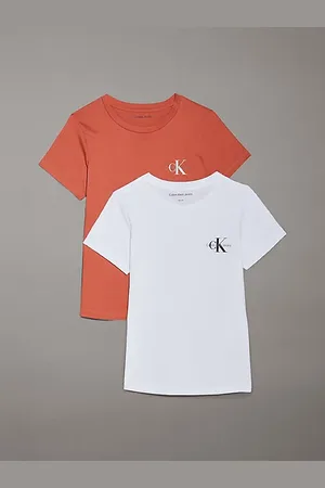 Calvin Klein T-shirt con scollo a V in confezione da 2