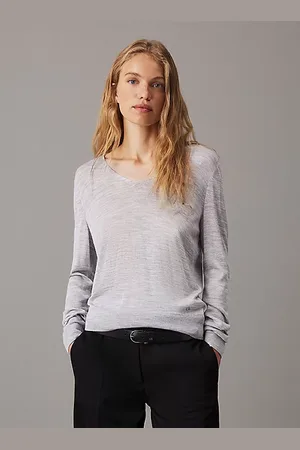 Calvin Klein Maglione polo in misto acetato