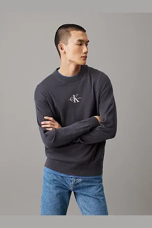 Calvin Klein Maglione in cotone monogramma