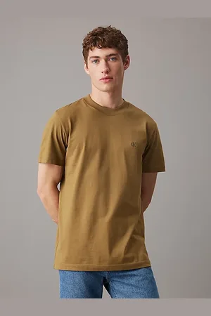 Calvin Klein T-shirt con monogramma in jersey pesante