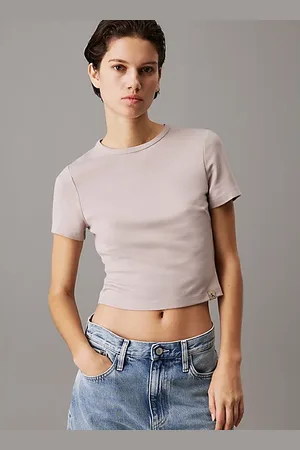 Calvin Klein Top a maniche corte in jersey Milano