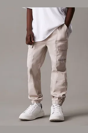 Calvin Klein Pantaloni cargo intessuti
