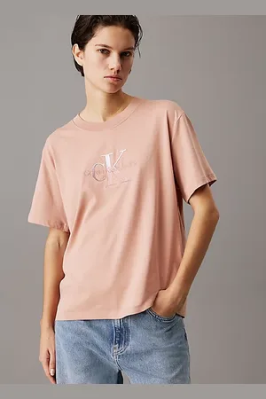 Calvin Klein T-shirt con monogramma dal taglio relaxed