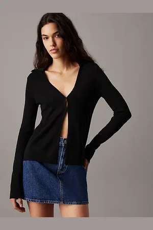 Calvin Klein Cardigan di maglia elasticizzata slim