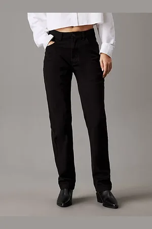 Calvin Klein Pantaloni dal taglio dritto e vita alta