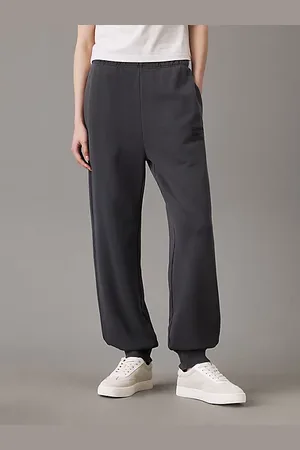Calvin Klein Pantaloni da tuta in spugna di cotone lavata