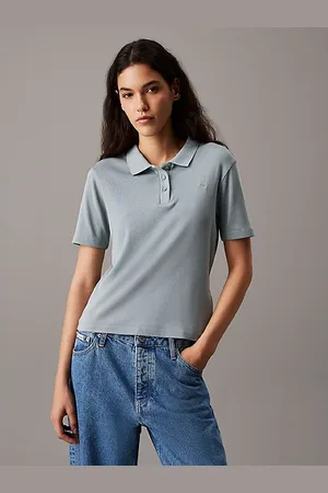 Calvin Klein Polo slim in maglia in cotone