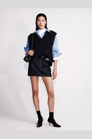 Calvin Klein Camicia button-down corta in popeline