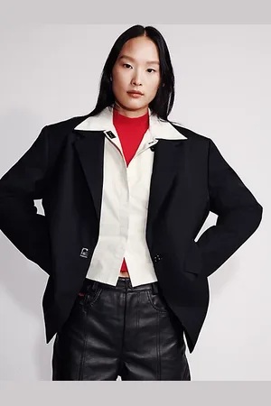 Calvin Klein Blazer sartoriale taglio relaxed
