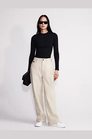Calvin Klein Pantaloni cargo gamba larga