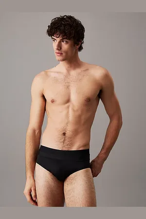 Calvin Klein Slip da bagno con fascia in vita doppia - CK Refined