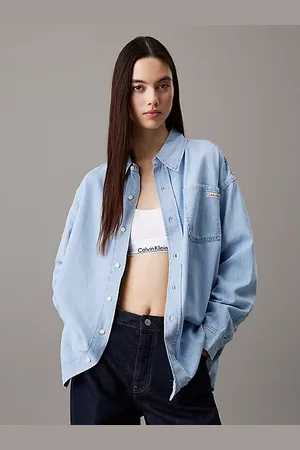 Calvin Klein Camicia di jeans oversize